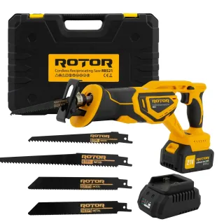 Акумулаторен саблен трион ROTOR RBS21/ 21V/3Ah