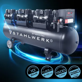 Компресор за въздух STAHLWERK ST-2810 Pro/ 8,7 kW/ 280л
