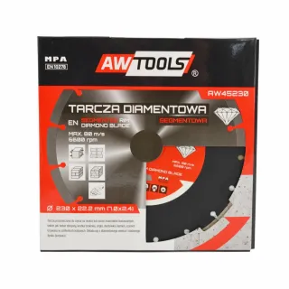 Диамантен сегментиран диск AWTools AW45300/ 300 мм Диамантен сегментиран диск AWTools AW45300/ 300 мм