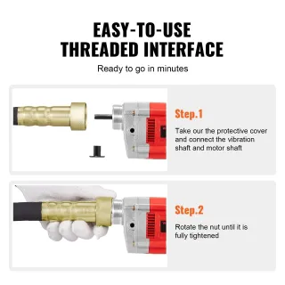 Вибратор за бетон VEVOR ZPN-35-1.5/ 800W