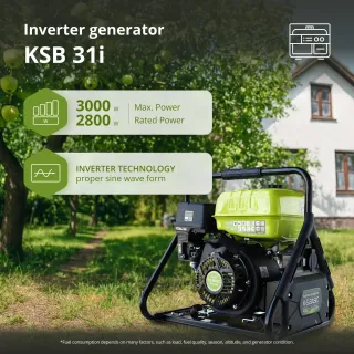 Инверторен генератор KOENNER-SOEHNEN KSB 31i/ 3kW/ 5л Инверторен генератор KOENNER-SOEHNEN KSB 31i/ 3kW/ 5л