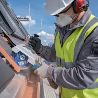 Акумулаторен ъглошлайф Bosch GWS 18V-180 P/ 18V Акумулаторен ъглошлайф Bosch GWS 18V-180 P/ 18V