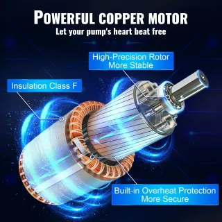 Потопяема помпа за дълбоки кладенци VEVOR 3.5SDM4/11/ 750W Потопяема помпа за дълбоки кладенци VEVOR 3.5SDM4/11/ 750W