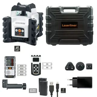 Ротационен лазерен нивелир Laserliner Quadrum Compact 210S