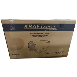 Газов калорифер KraftDele KD11707/ 100kW/ 1000m3/h Газов калорифер KraftDele KD11707/ 100kW/ 1000m3/h