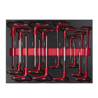 Количка с инструменти KraftDele KD1068/ 299 бр.