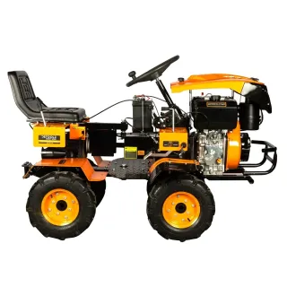 Мини трактор Detoolz DZ-MT1007-G02/ 17 к.с.