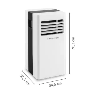 Мобилен климатик, вентилатор и обезвлажняване Trotec PAC 2100 X/ с дистанционно/ 1kW/ 2kW Мобилен климатик, вентилатор и обезвлажняване Trotec PAC 2100 X/ с дистанционно/ 1kW/ 2kW