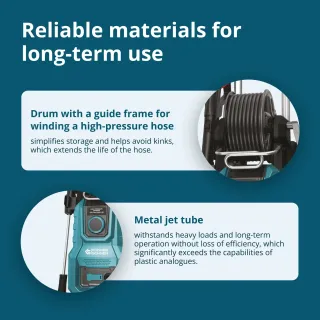 Водоструйка KOENNER-SOEHNEN KS PW160V-BL/ 2kW/ 160 bar