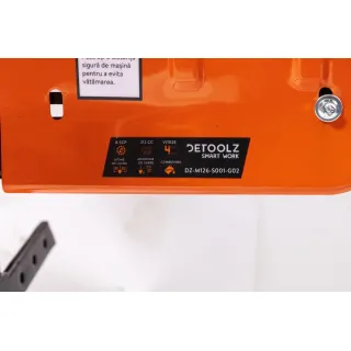Бензинова мотофреза Detoolz DZ-M126-S001-G02/ 8,5 к.с.