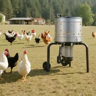 Машина за отстраняване на перушина от птици VEVOR TM400BS/2/ 500W Машина за отстраняване на перушина от птици VEVOR TM400BS/2/ 500W