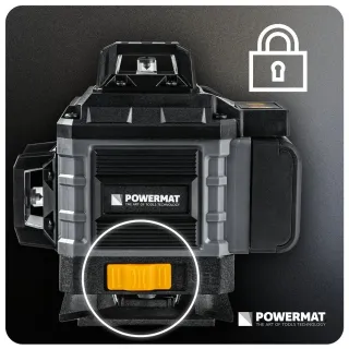 Лазерен нивелир със зелен лъч Powermat PM-PLK-4DM2/ 40 м