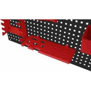 Метален перфориран панел за инструменти KraftDele KD11897/ 112 х 45 см