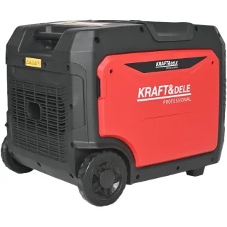 Инверторен генератор KraftDele KD3164/ 6,7kW/ 12/230V + USB/ 15 л Инверторен генератор KraftDele KD3164/ 6,7kW/ 12/230V + USB/ 15 л