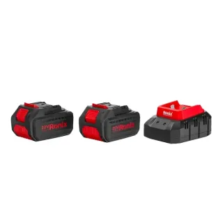 Акумулаторен ъглошлайф Ronix 8657/ 20V/ 2x4Ah