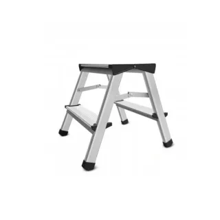 Сгъваема алуминиева стълба AWTools AW23002/ 2x2