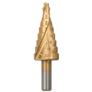 Стъпаловидно свредло HSS-TiN на Bosch 4 - 20 mm