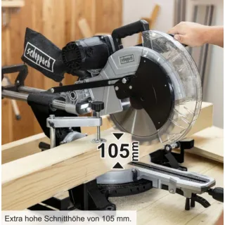 Комбиниран потапящ циркуляр Scheppach KZGS305-BE black/ 2kW Комбиниран потапящ циркуляр Scheppach KZGS305-BE black/ 2kW