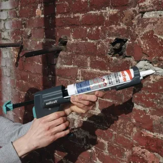 Пистолет за силикон Wolfcraft MG 600 PRO/ за картуш 310 мл