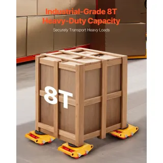 Комплект за пренасяне на тежки товари VEVOR GYZU-6T*4/ 4 бр./ 8 т