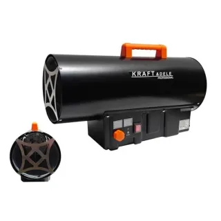 Газов калорифер KraftDele KD11701/ 40 kW/ 650 m³/h, с LED дисплей