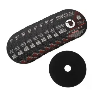 Ъглошлайф + 10 бр. дискове KraftDele WDS2135/ 1.5 kW