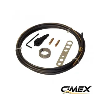 Комбиниран телоподаващ заваръчен апарат CIMEX MIG-200P/ 200A/ LED дисплей