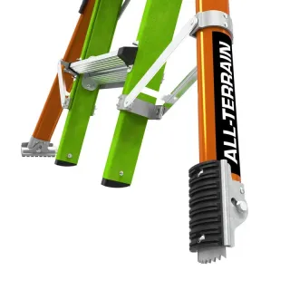 Професионална двураменна стълба Little Giant CONQUEST 4x4 M17 Fiberglass/ 150 кг