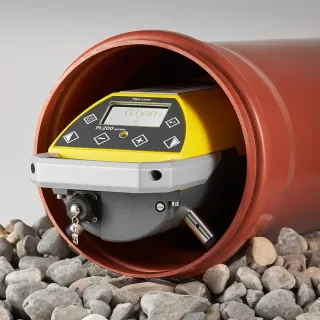 Комплект тръбен лазер с червен лъч Nivel System PL200R/ 200 м