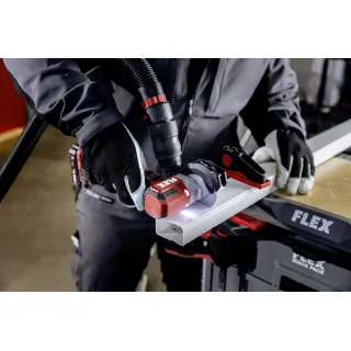 Акумулаторен мини ъглошлайф FLEX LBE 76 12-EC/ 12V