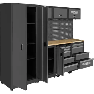 Комплект метални мебели за работилница KraftDele KD5863/ 260 см Комплект метални мебели за работилница KraftDele KD5863/ 260 см