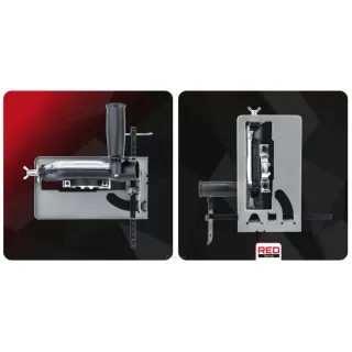 Водач с прахоуловител за ъглошлайф RED TECHNIC RTPDSOA0143