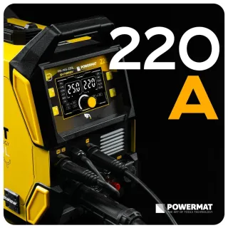 Инверторен заваръчен апарат MIG/MAG Powermat PM-PAS-220L/ 220A Инверторен заваръчен апарат MIG/MAG Powermat PM-PAS-220L/ 220A