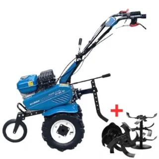 Мотофреза HYUNDAI HY-МС 80/ 7 к.с. + колела 4х8