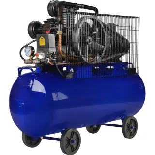 Маслен компресор KraftDele KD4066/ 4.1kW/400V/ 100л Маслен компресор KraftDele KD4066/ 4.1kW/400V/ 100л