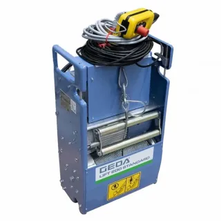 Подемник за строителни материали GEDA 200 STANDARD/ 13,5 м/ 1000W Подемник за строителни материали GEDA 200 STANDARD/ 13,5 м/ 1000W