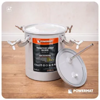 Пневматичен агрегат за боядисване Powermat PM-PAM-10T/ 10 л Пневматичен агрегат за боядисване Powermat PM-PAM-10T/ 10 л
