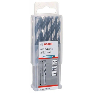 Свредло HSS за метал PoinTec 7.1 mm на Bosch комплект 10 бр.