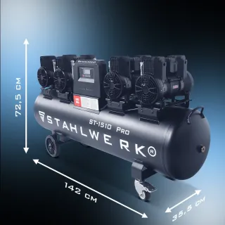 Компресор за въздух STAHLWERK ST-1510 Pro/ 5,80 kW/ 150 л
