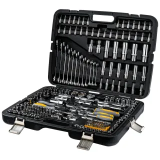Комплект тресчотки, вложки (гедоре) POWERMAT PM-ZKNB-216SU-PRO/ 216 части 1/2