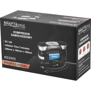 Компресор за автомобил KraftDele KD3443/ 12V Компресор за автомобил KraftDele KD3443/ 12V