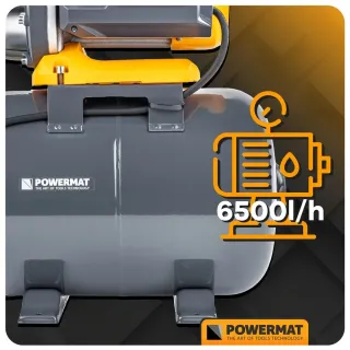 Хидрофорна помпа с резервоар POWERMAT PM-HD-24J/ 900W