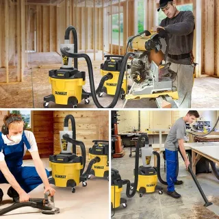 Циклонен прахоуловител за прахосмукачка DeWALT DXVCS002/ 23 л