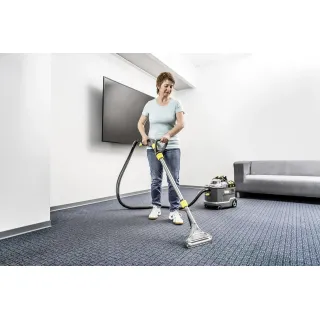 Акумулаторен спрей-екстрактор с дюза за тапицерия Karcher Puzzi 9/1 Bp Adv/ 36V