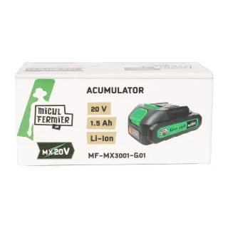 Акумулаторна батерия Micul Fermier MF-MX3001-G01/ 1,5Ah Акумулаторна батерия Micul Fermier MF-MX3001-G01/ 1,5Ah