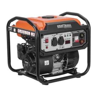 Инверторен генератор за ток с вграден електрожен KraftDele KD3234/ 5.8/6.2kW