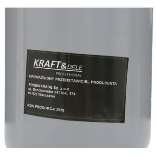 Празна газова бутилка за заваряване KraftDele KD1831/ 8 л
