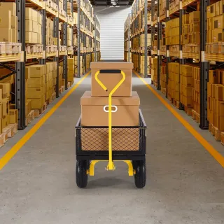 Метална градинска количка VEVOR V900/ 408 кг Метална градинска количка VEVOR V900/ 408 кг