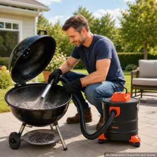 Прахосмукачка за камини Vevor MAC171-1200W-20L/ 1200W/ 20л