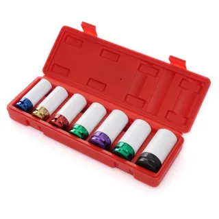 Комплект удължени ударни вложки KraftDele KD11752/ 7 броя